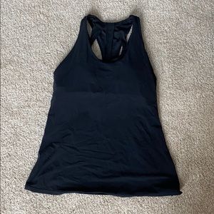 Lululemon tank with attached bra